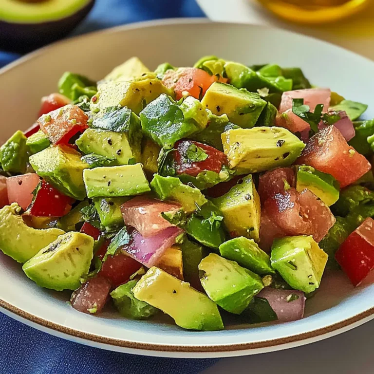 Easy Avocado Salad