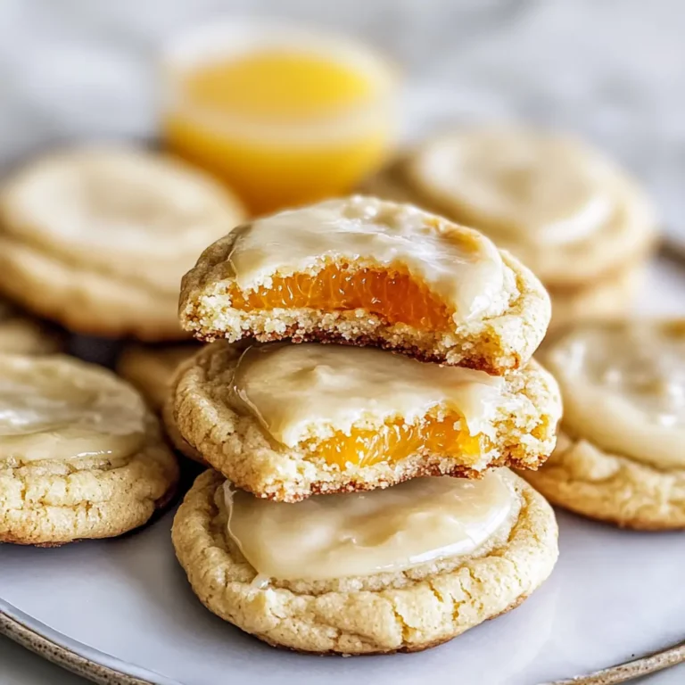 Fluffy Cookies with Orange Juice