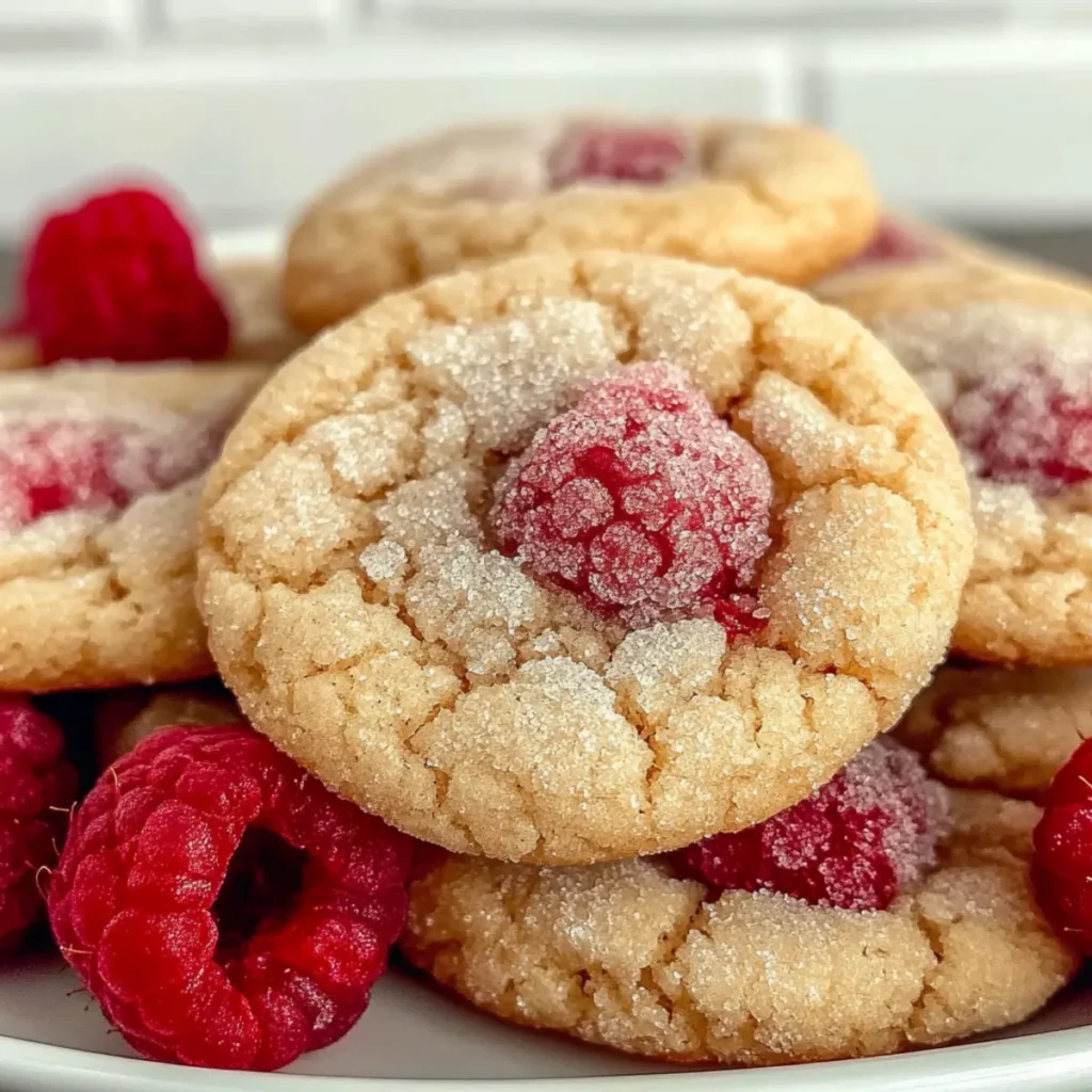 Raspberry Sugar Cookies