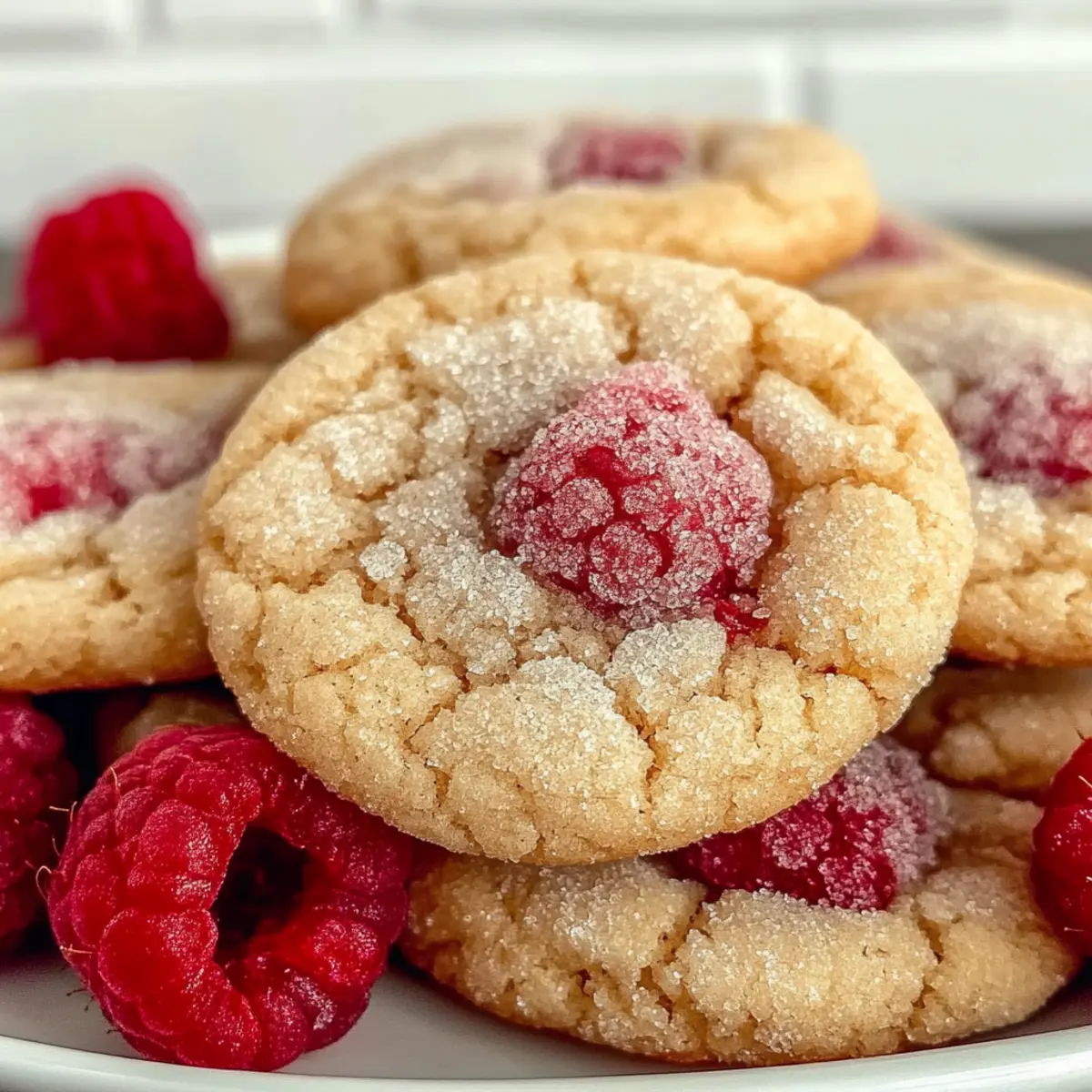 Raspberry Sugar Cookies