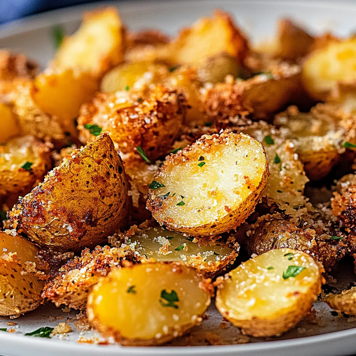 Crispy Parmesan Roast Potatoes
