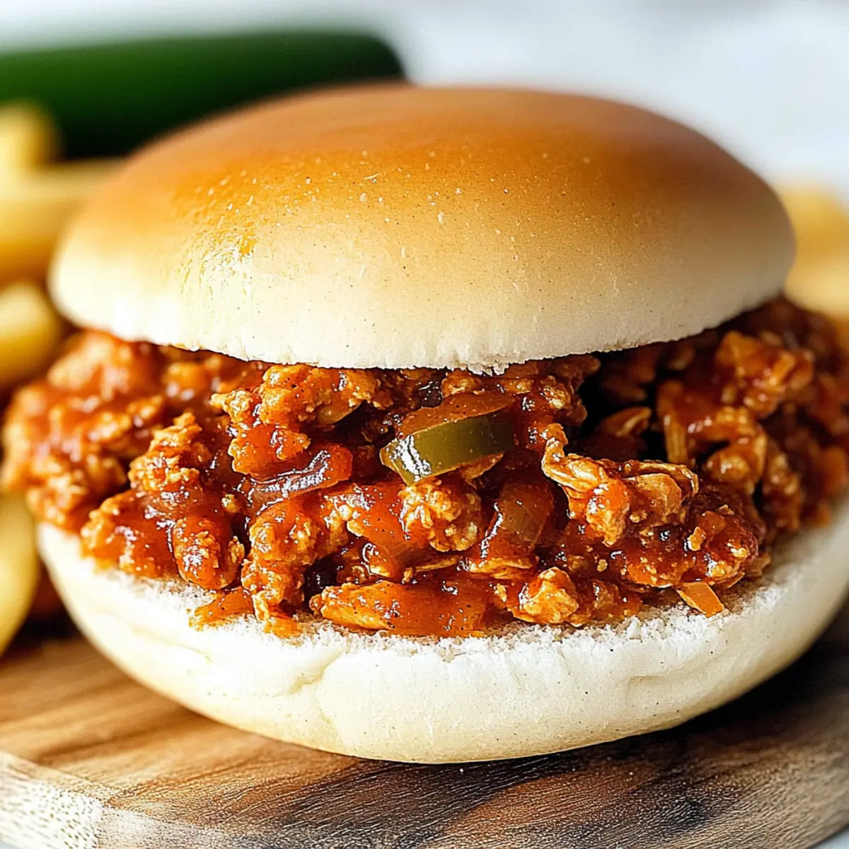 Cajun Chicken Sloppy Joes
