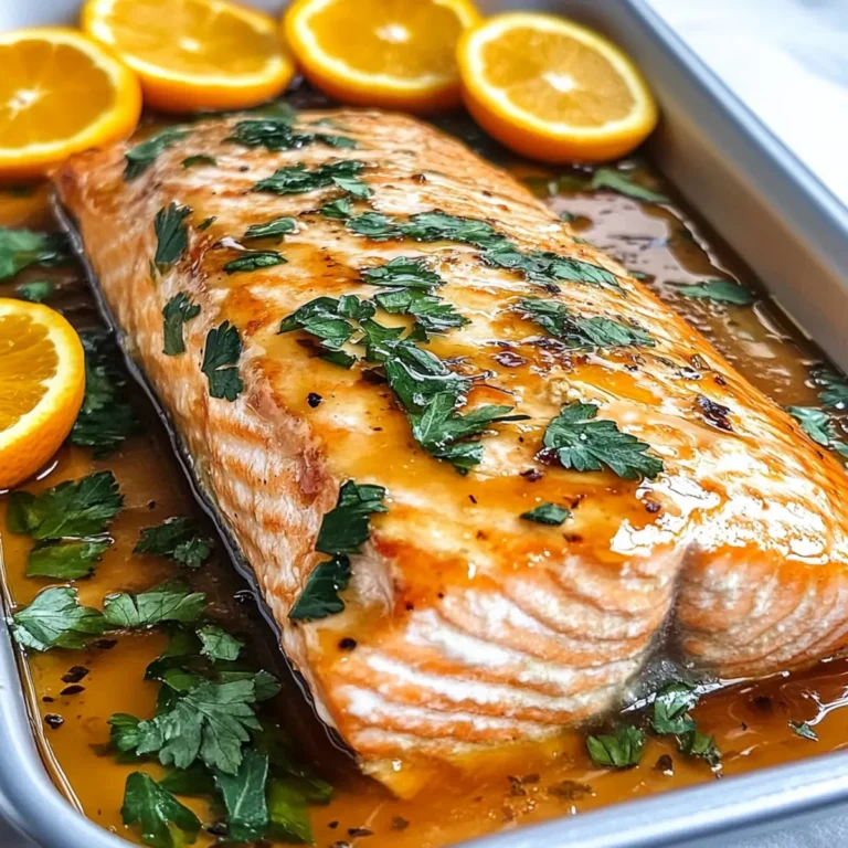 Orange Glazed Salmon
