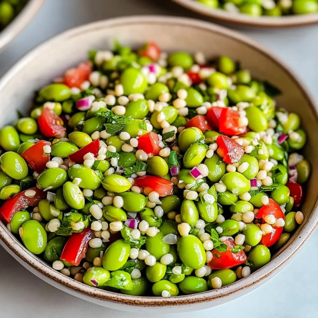 Protein Packed Edamame Salad