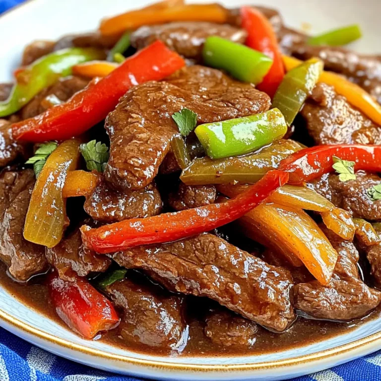 Slow Cooker Pepper Steak