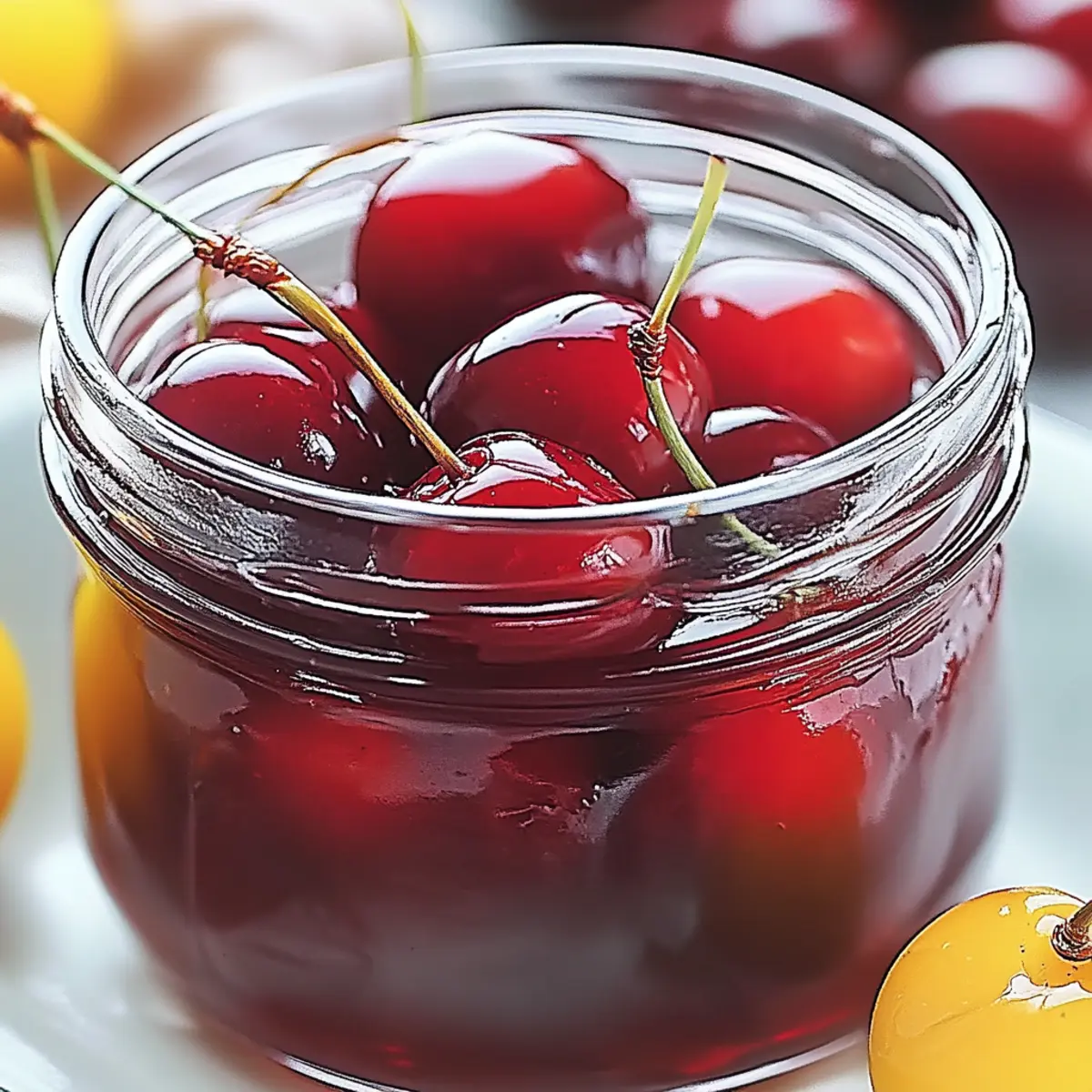 Homemade Maraschino Cherries