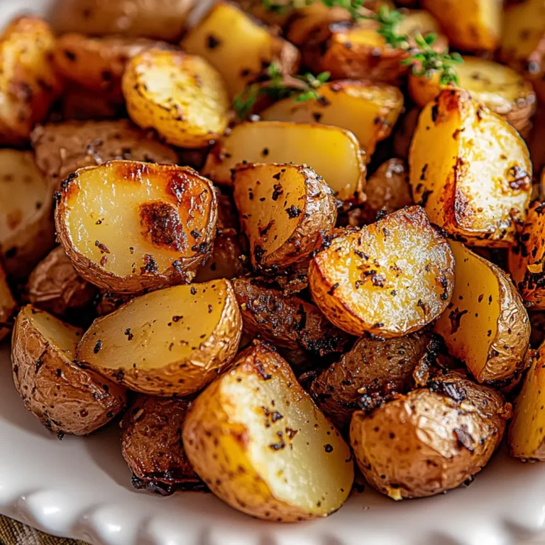 Honey Mustard Roasted Potatoes