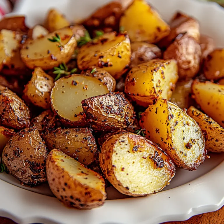 Honey Mustard Roasted Potatoes
