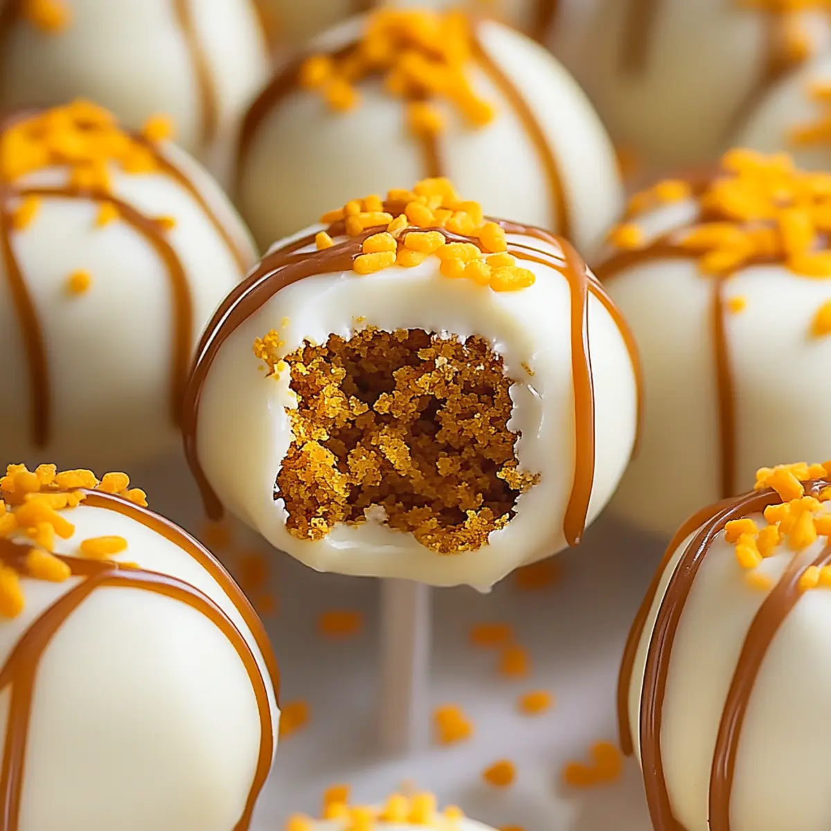 Pumpkin Spice Cake Pops