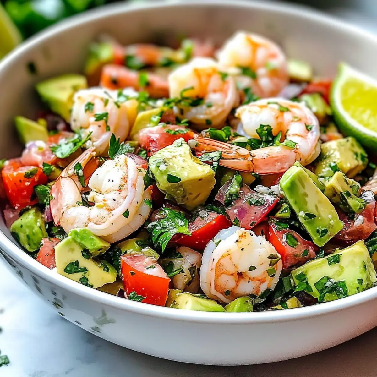 Shrimp Avocado Salad