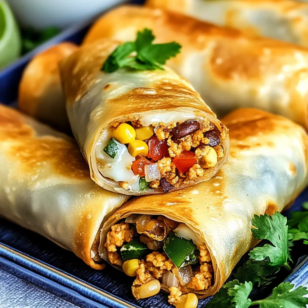 Southwest Egg Rolls
