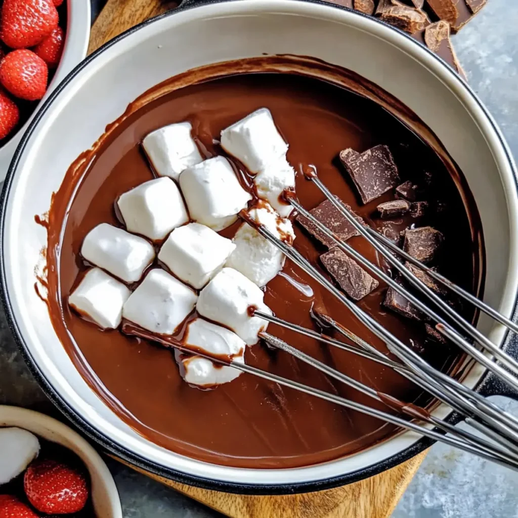 Classic Chocolate Fondue