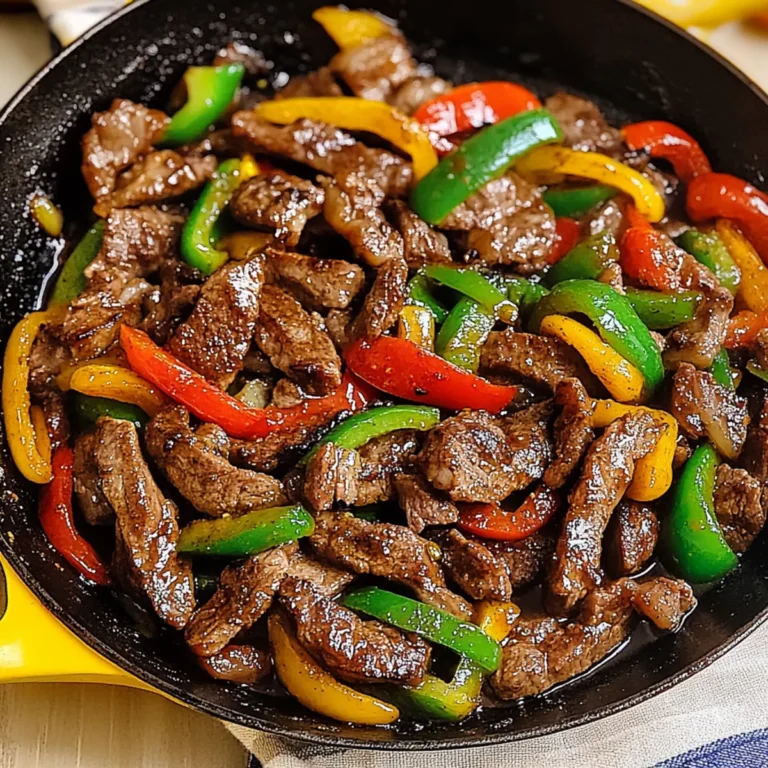 Pepper Steak Skillet