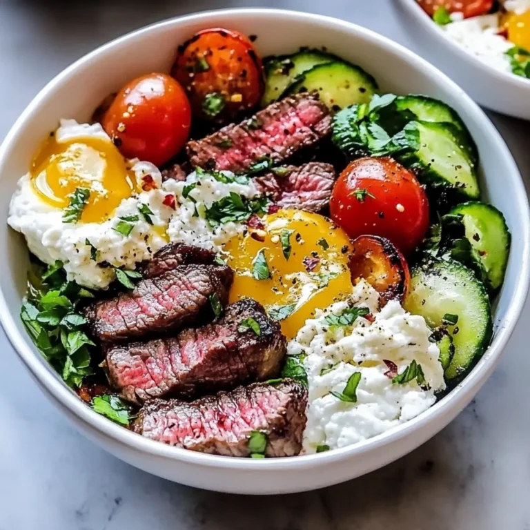 Mediterranean Steak Bowls