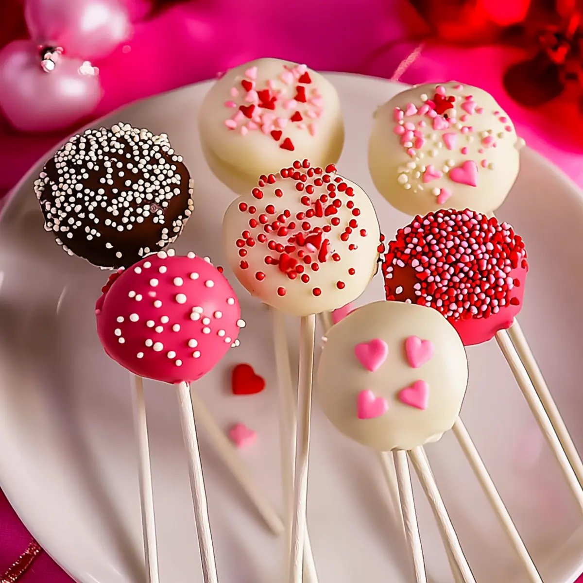 Valentine Cake Pops