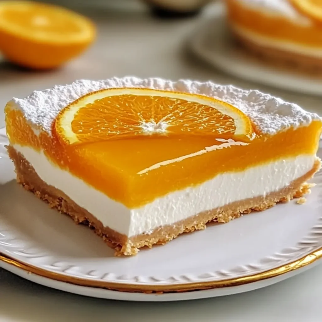 Orange Dessert