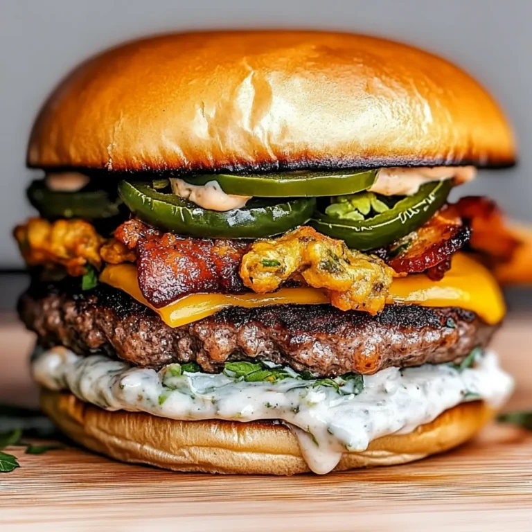 Jalapeño Popper Smash Burgers