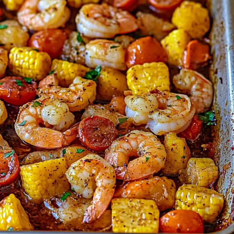Sheet Pan Shrimp Boil