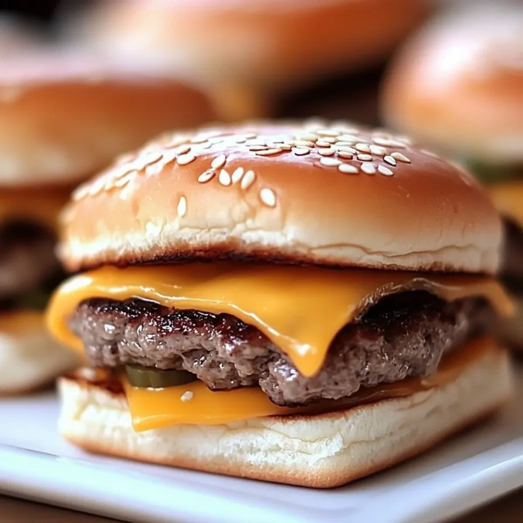 Cheeseburger Sliders