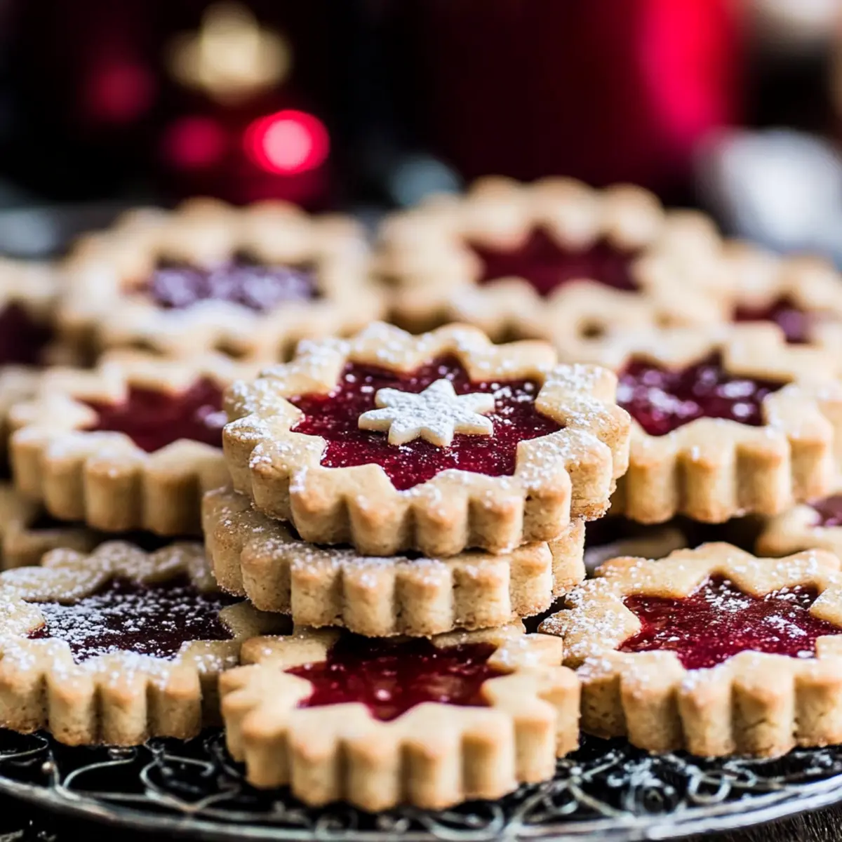 Linzer Cookies