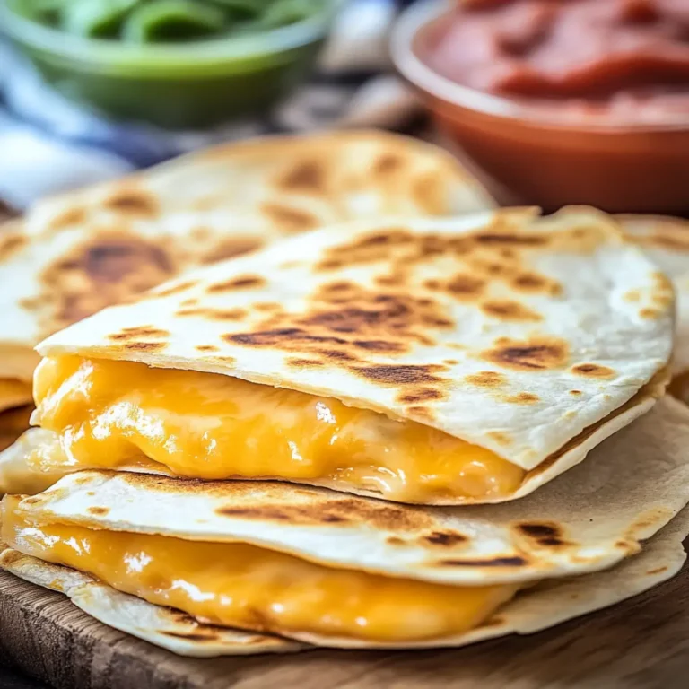 Mini Cheese Quesadillas