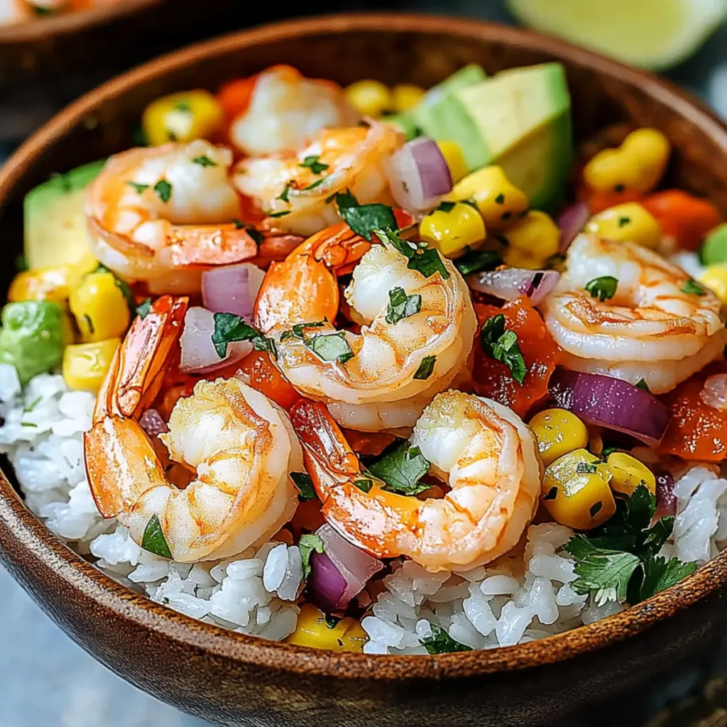 Shrimp Rice Bowls