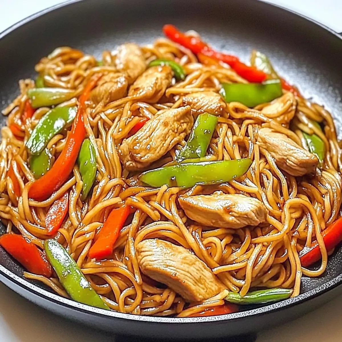 Healthy Chicken Lo Mein
