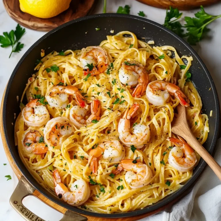 Shrimp Pasta without Cream
