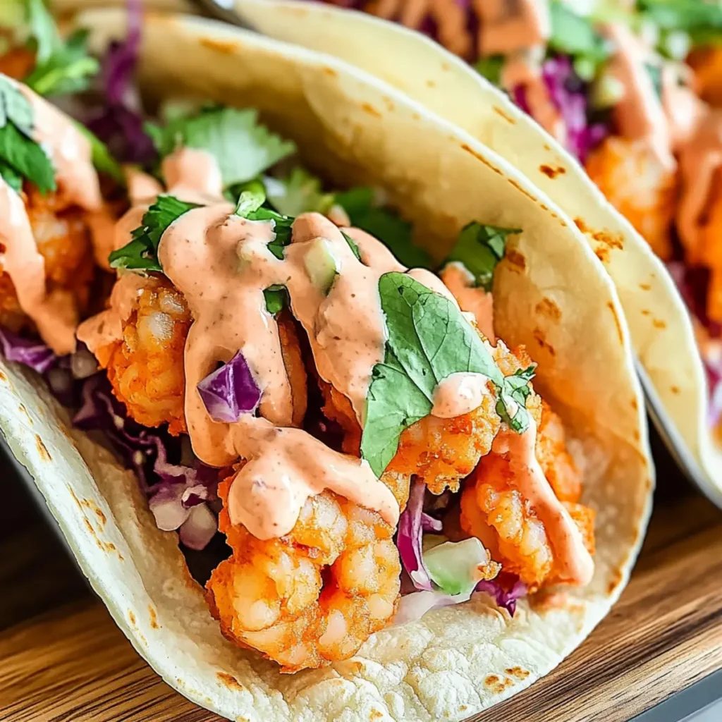 Bang Bang Shrimp Tacos