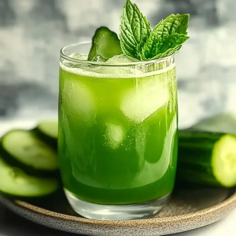 Emerald Green Mocktail