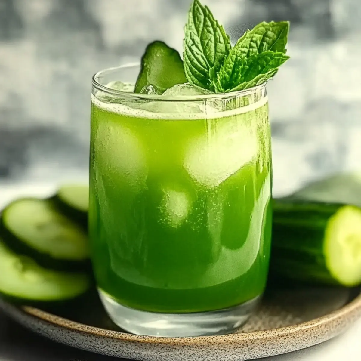 Emerald Green Mocktail