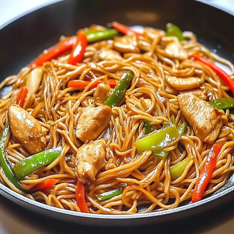 Healthy Chicken Lo Mein