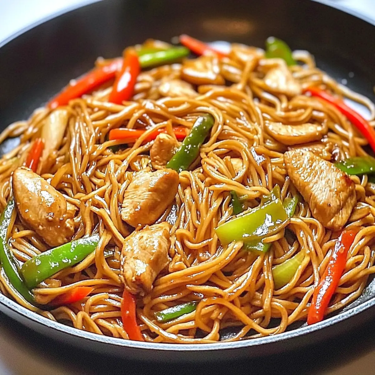 Healthy Chicken Lo Mein