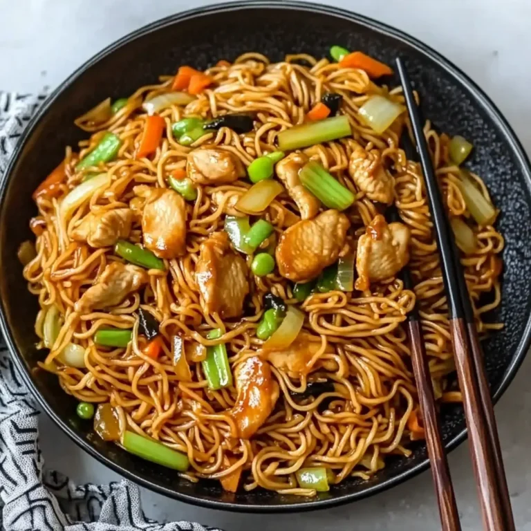 Chicken Chow Mein with Ultimate Sauce