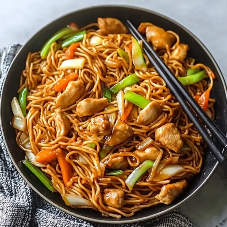Chicken Chow Mein with Ultimate Sauce