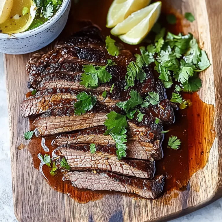 Slow Cooker Beef Flank Steak