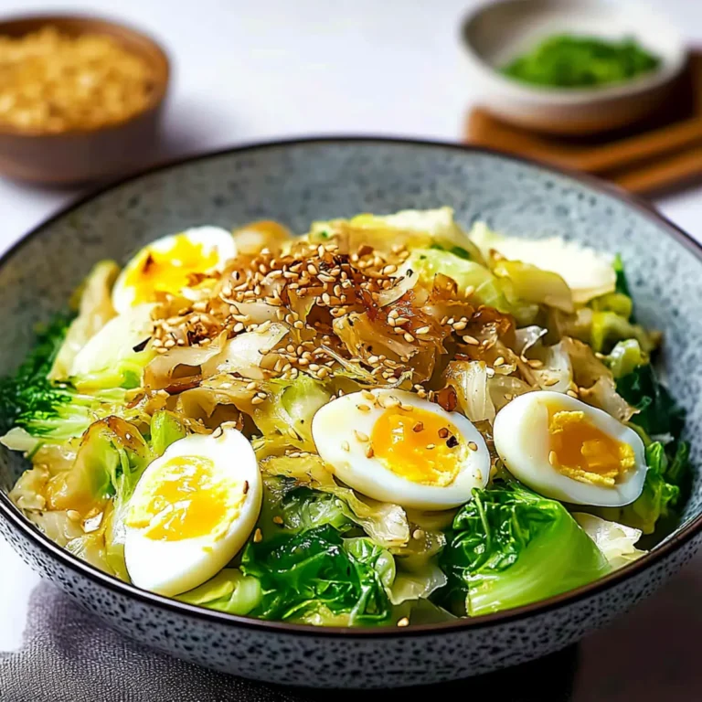 Cabbage and Egg Stir Fry