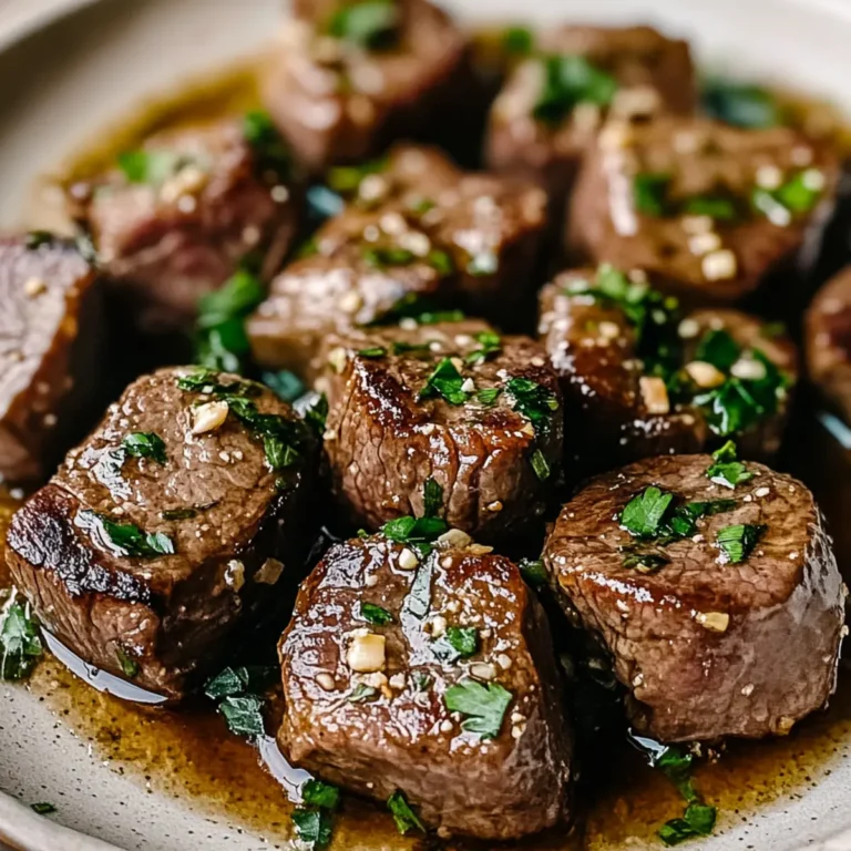 Garlic Butter Steak Bites