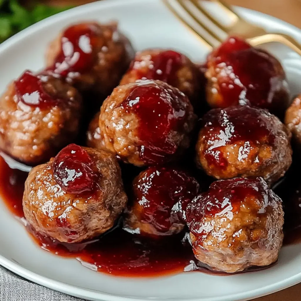 Cranberry Meatballs