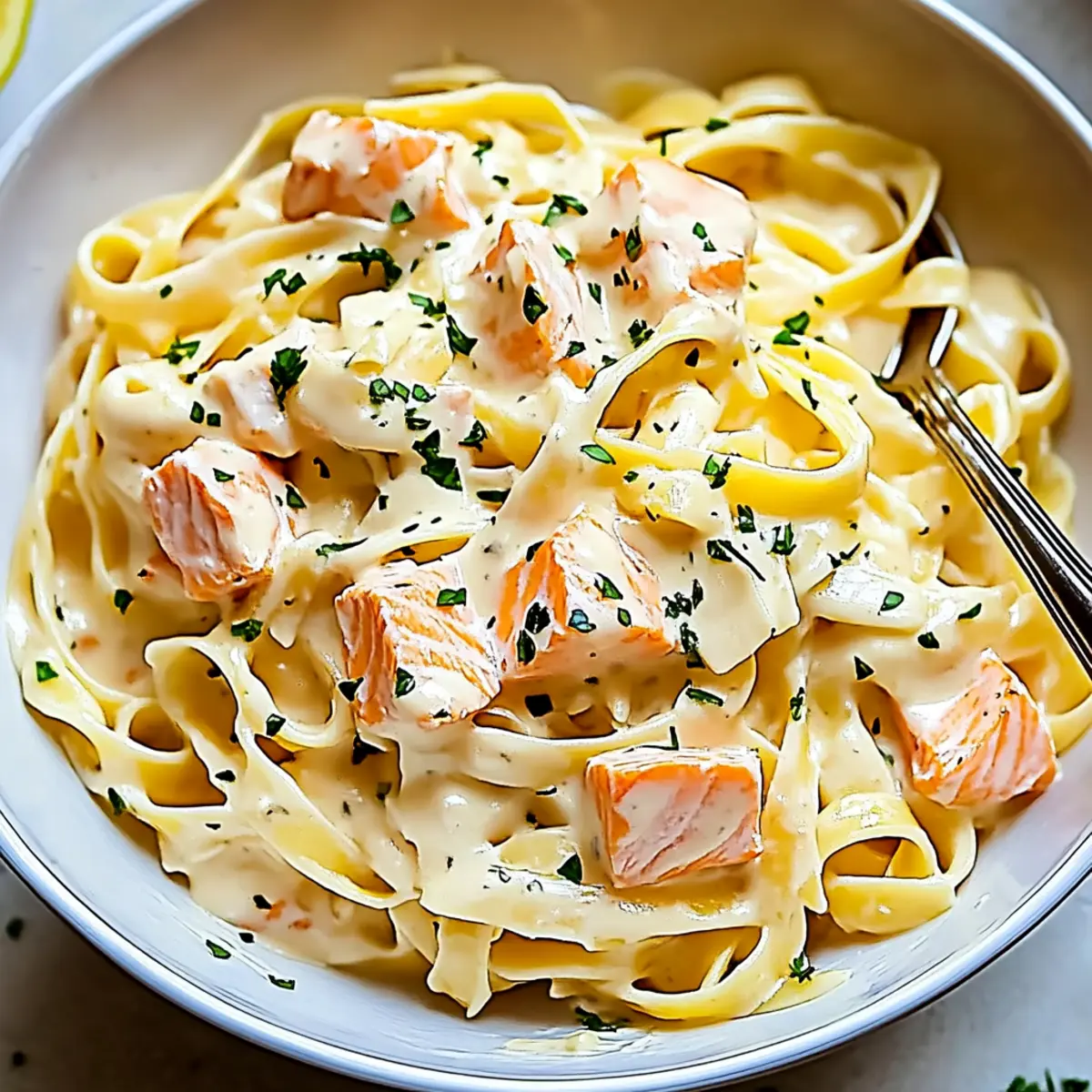 Creamy Salmon Pasta