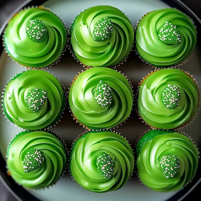 Green Cupcakes