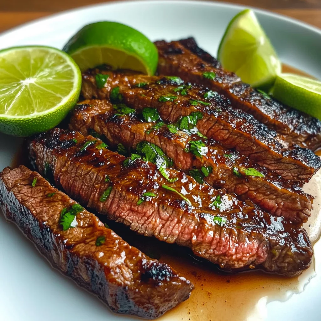 20-Minute Chili Lime Flank Steak That Melts Hearts