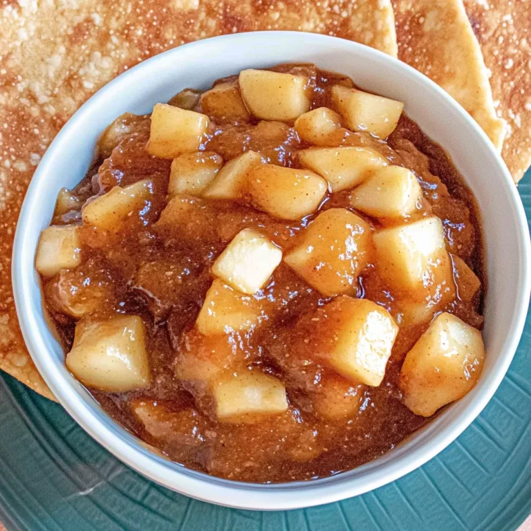 Apple Pie Dip: Cozy and Creamy Delight to Share
