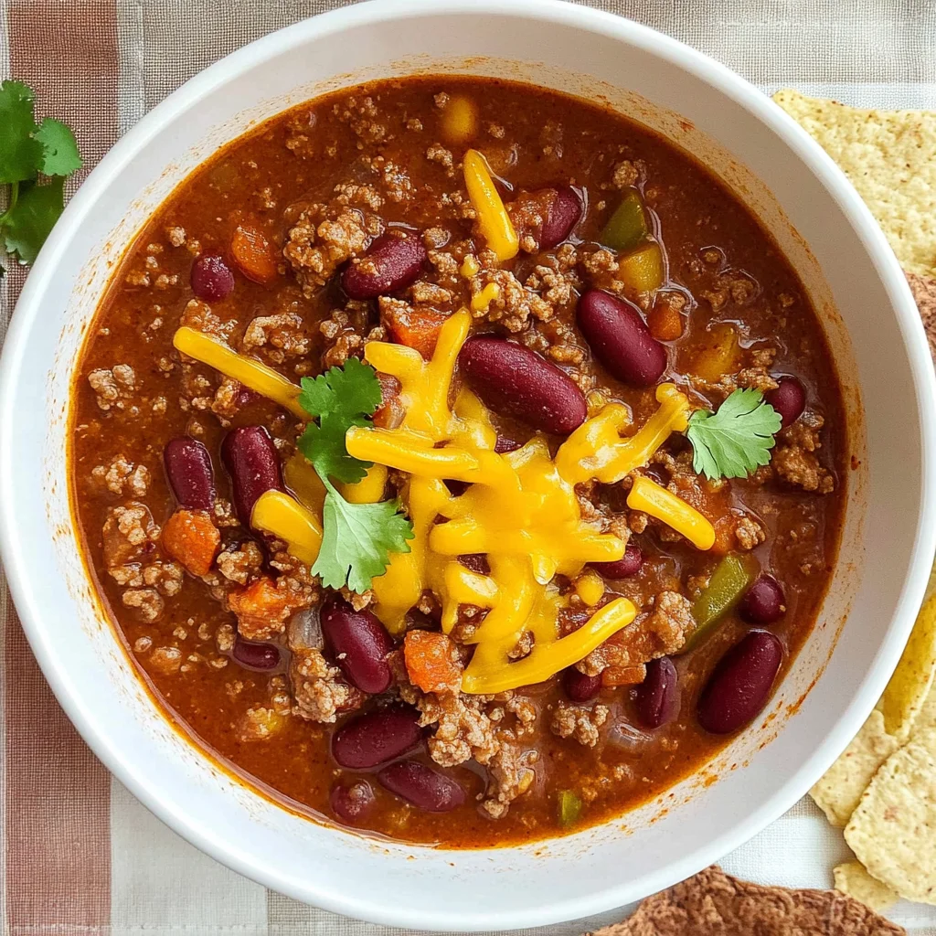 Best Ground Beef Stovetop Chili: Hearty and Flavorful