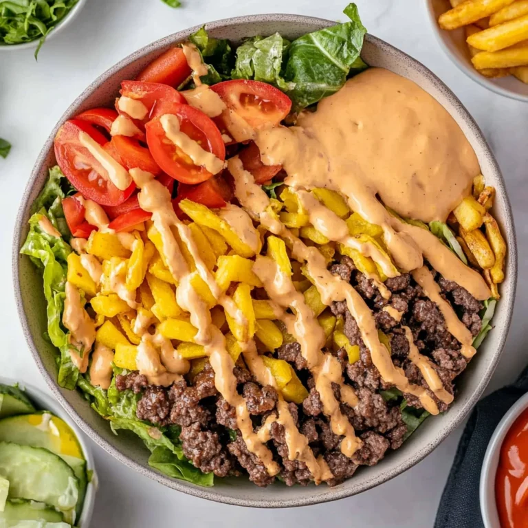 Burger Bowl Recipe: Fresh and Flavor-Packed Delight