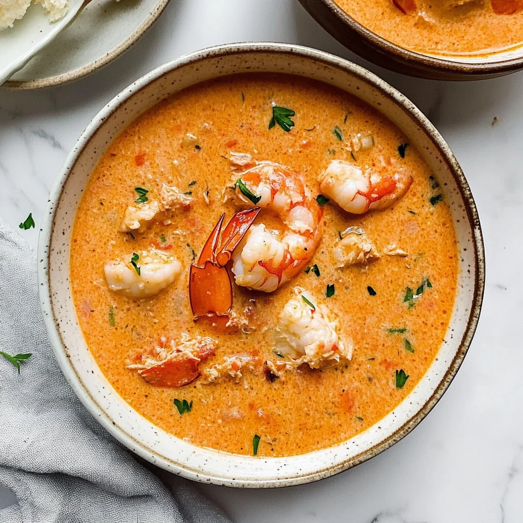 Crab and Shrimp Seafood Bisque: Creamy Comfort Awaits