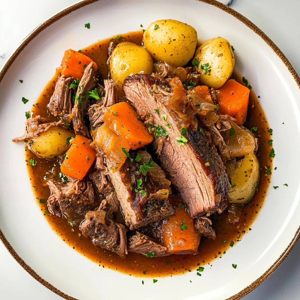 Crockpot Pot Roast Recipe: Tender and Flavorful Delight