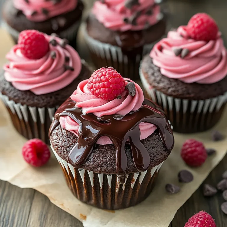 Decadent Raspberry Chocolate Lava Cupcakes You’ll Adore