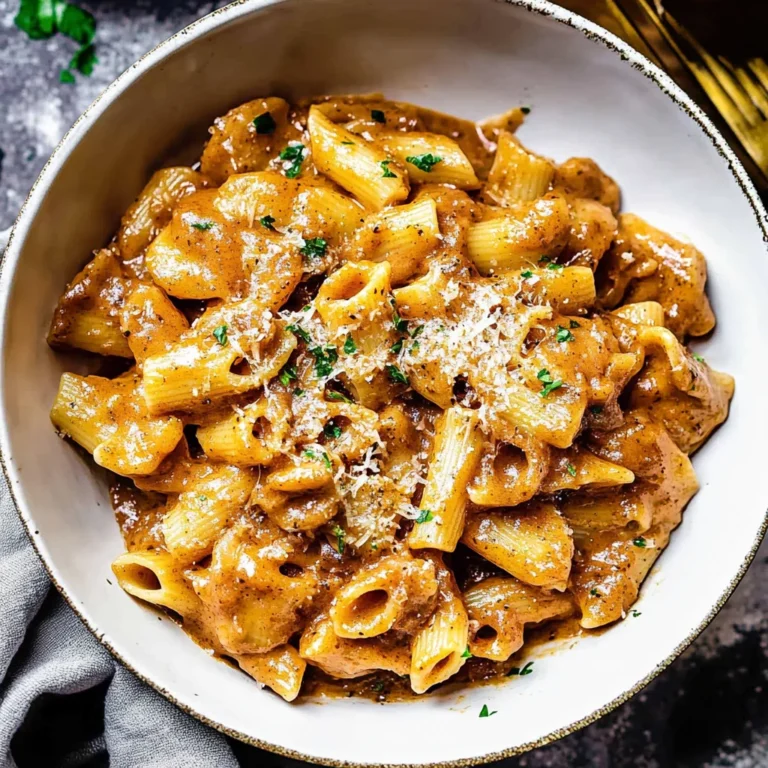 French Onion Pasta Recipe: Cozy and Flavorful Delight