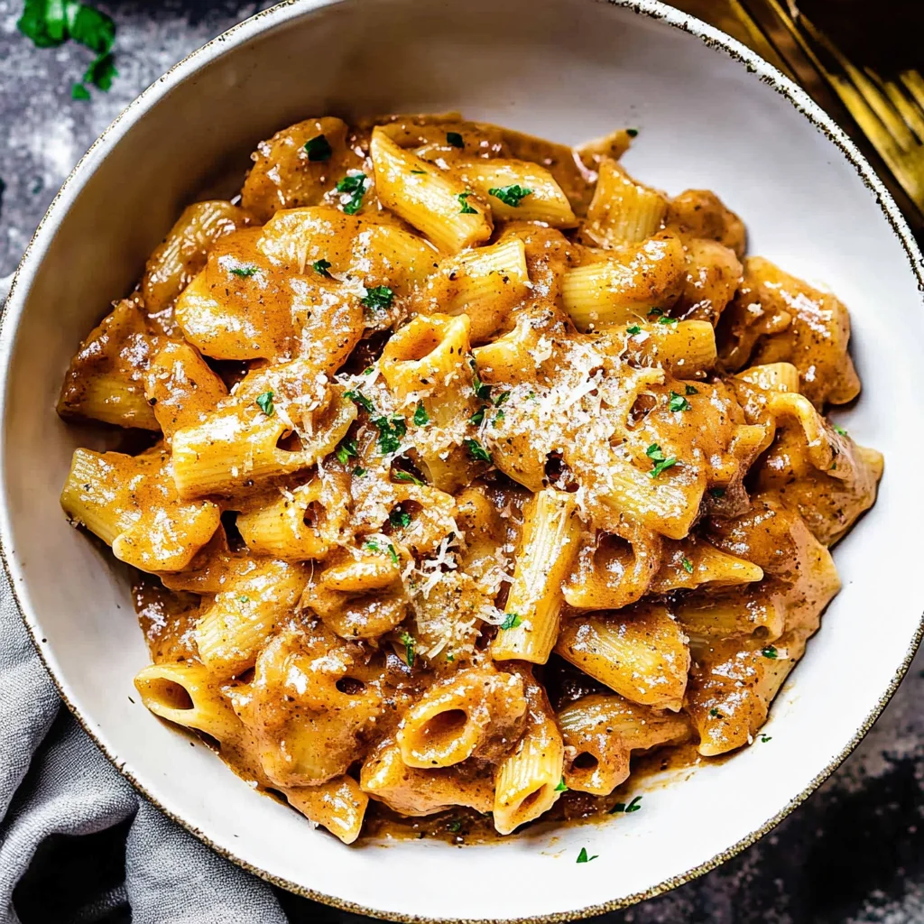French Onion Pasta Recipe: Cozy and Flavorful Delight